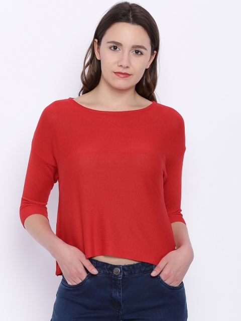 

Park Avenue Red Solid Top