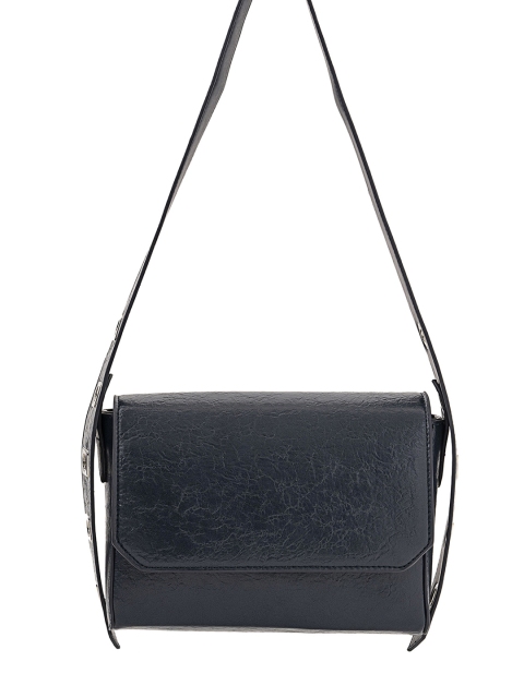 

MIRAGGIO Blue Textured PU Structured Sling Bag