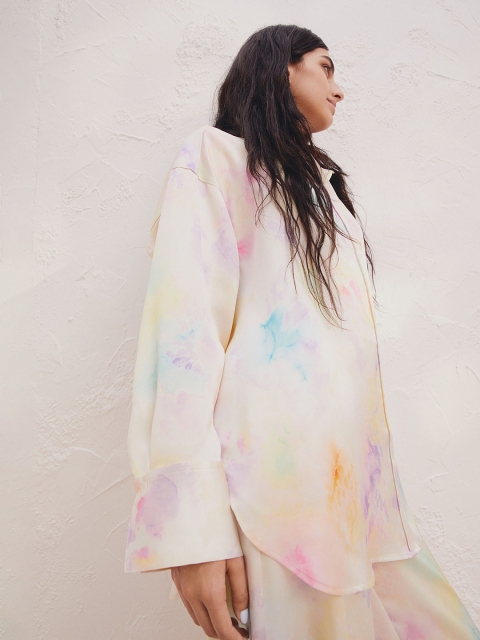 

H&M Multi Satin Shirt