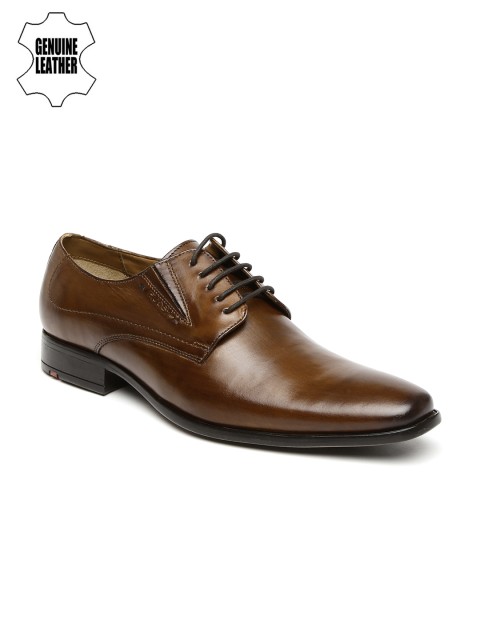 

Ruosh Work Men Brown Semiformal Genuine Leather Derbys