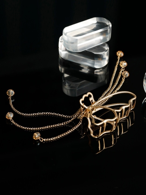 

Priyaasi Women Rose Gold Claw Clip