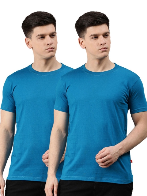 

UNSULLY Men Blue 2 Dri-FIT Training or Gym T-shirt