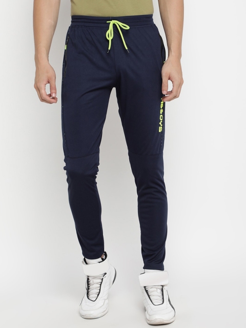 

V2 Value & Variety Men Navy Blue Printed Regular Fit Cotton Track Pants