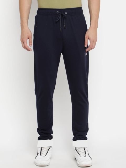 

V2 Value & Variety Men Navy Blue Printed Regular Fit Cotton Track Pants