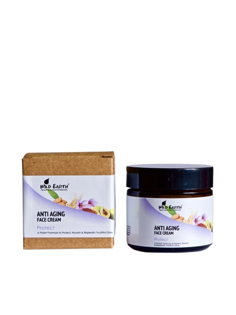 

Wild Earth Protect Anti Aging Face Cream - 50 g, Purple