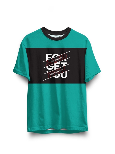 

mezmoda Boys Green Colourblocked T-shirt