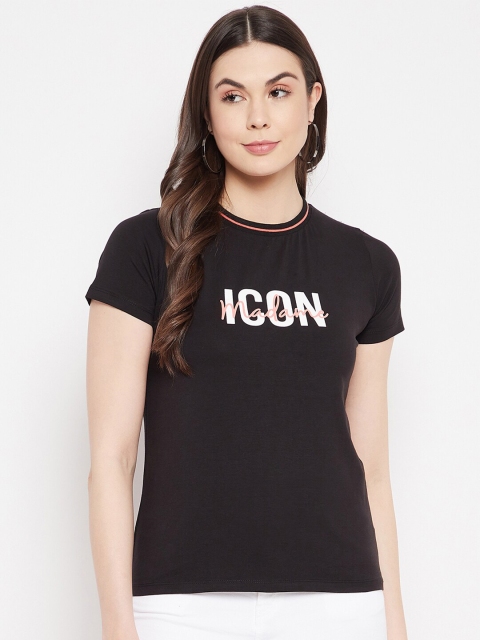 

Madame Women Black Printed Top