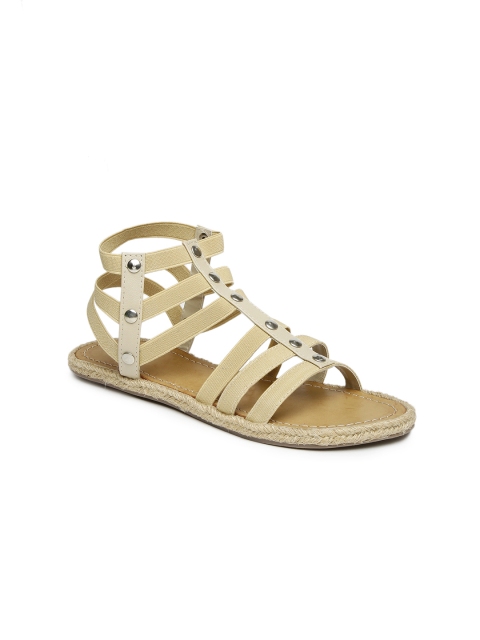 

Lavie Women Beige Solid Gladiators