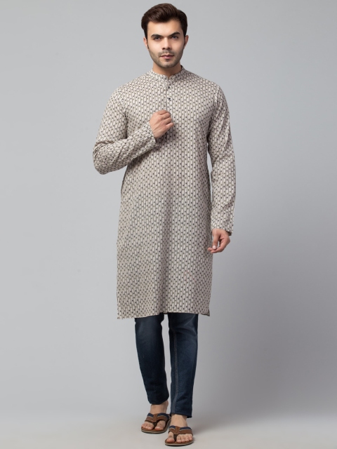 

Waahiba Men Multicoloured Thread Work Kurta, Multi