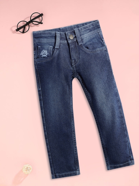 

U.S. Polo Assn. Kids Boys Blue Light Fade Stretchable Jeans