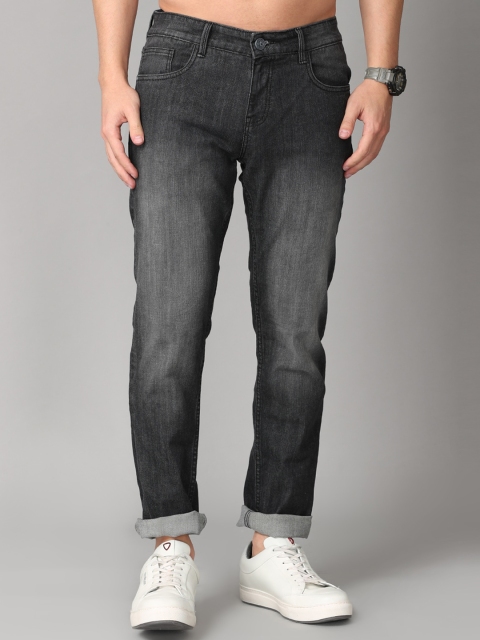 

Jean Cafe Men Grey Slim Fit Heavy Fade Organic Cotton Jeans