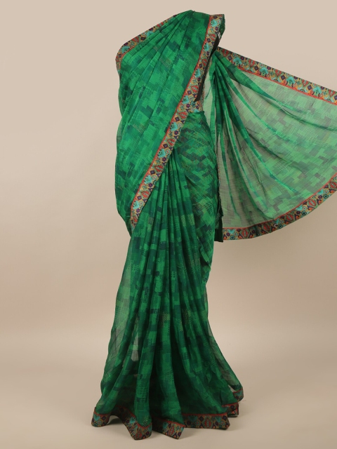 

Pothys Green & Blue Saree