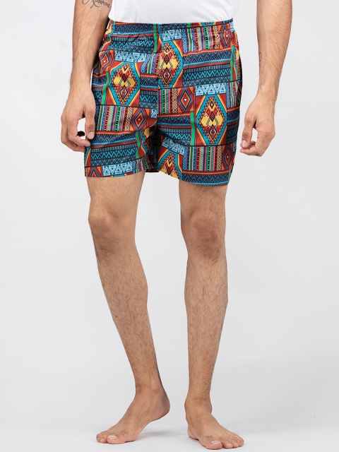 

wHAT'S DOwn Men Multi-Coloured Printed Boxers