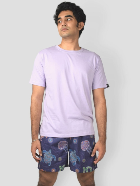 

wHAT'S DOwn Men Navy Blue Printed Pure Cotton Boxer Shorts