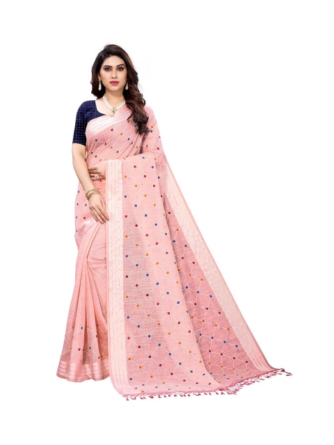 

Pisara Pink & Blue Silk Cotton Saree