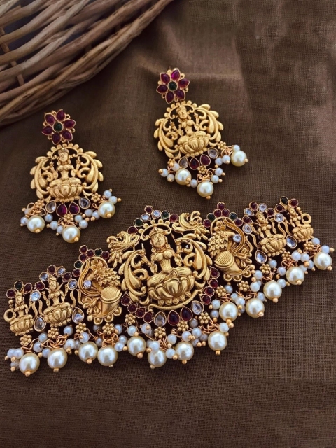 

GRIIHAM Gold-Plated Temple Jewelry Set