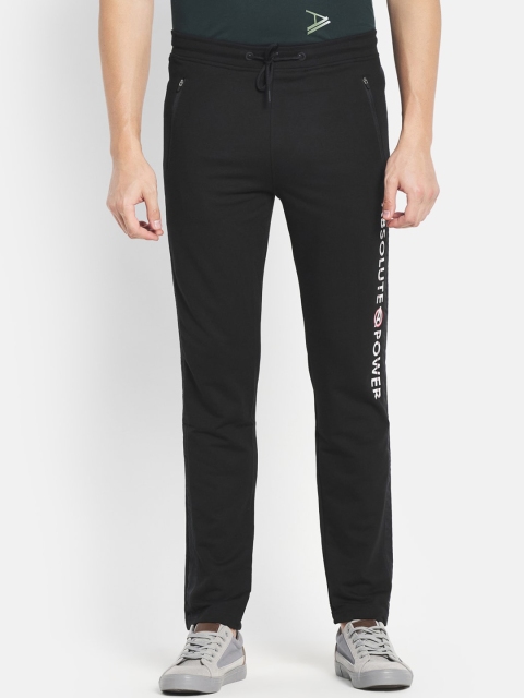 

Octave Men Black Printed Track Pant