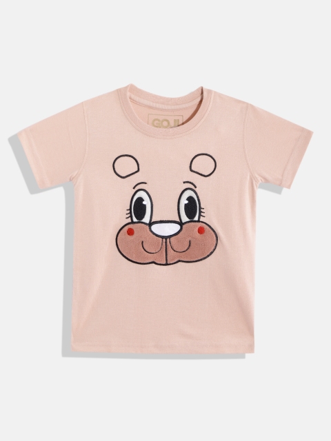 

GOJI Kids Mauve Applique T-shirt