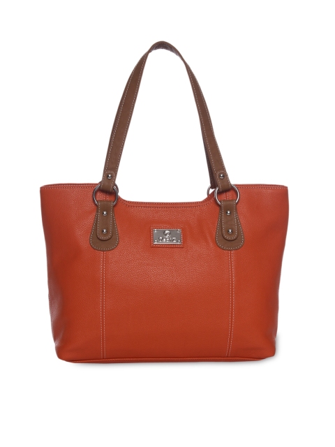 

OsaiZ Rust Orange Shoulder Bag