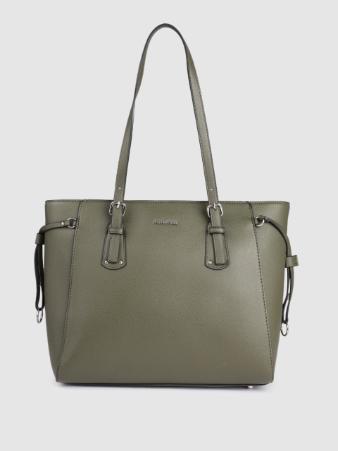 

Allen Solly Women Olive Green Solid Shoulder Bag