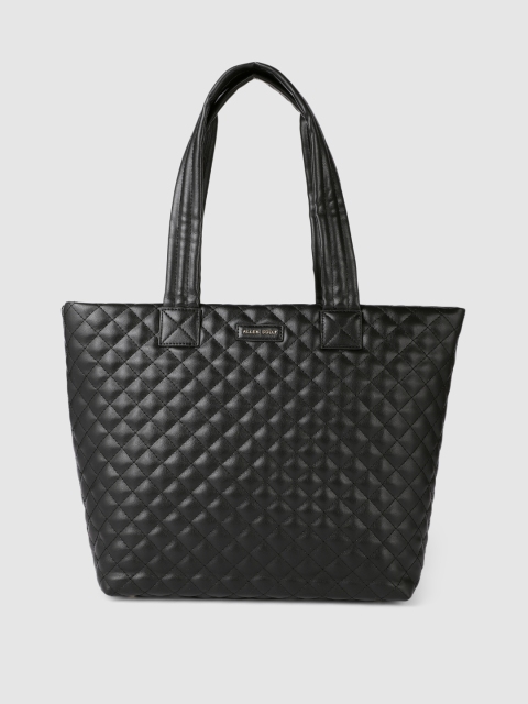 

Allen Solly Women Black Quilted Shoulder Bag
