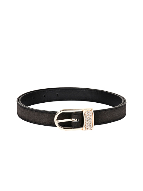 

BuckleUp Women Black Belt