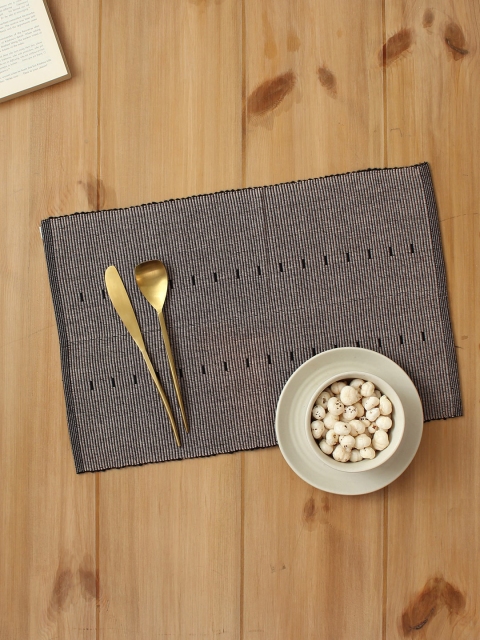 

House This Grey Set of 2 Cotton Placemats