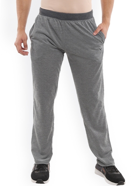 

V-Mart Men Grey Self-Designed Cotton Track Pant