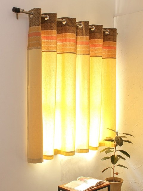 

House This Beige Cotton Window Curtain