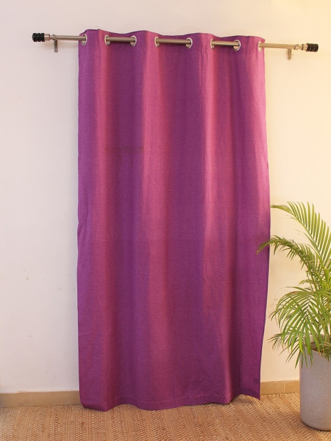

House This Purple Long Door Curtain