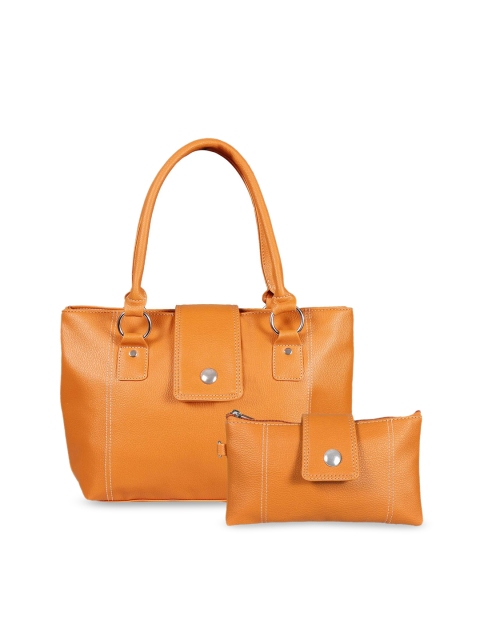 

OsaiZ Brown Oversized Shopper Shoulder Bag with Tasselled
