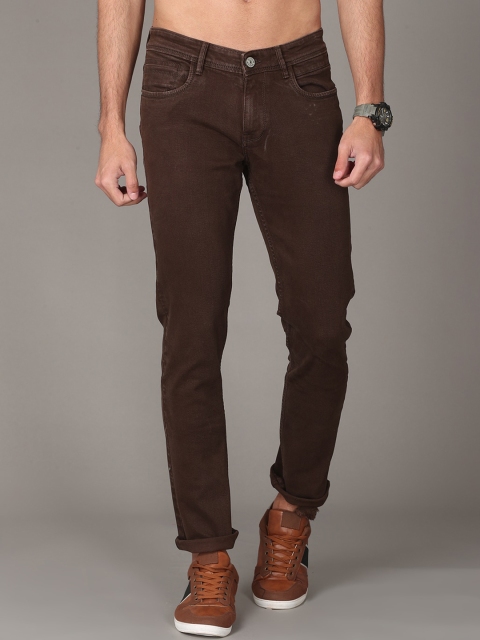 

Jean Cafe Men Coffee Brown Jean Slim Fit Coloured Jeans