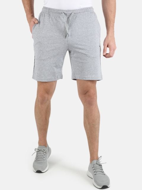 

Monte Carlo Men Grey Melange Running Shorts