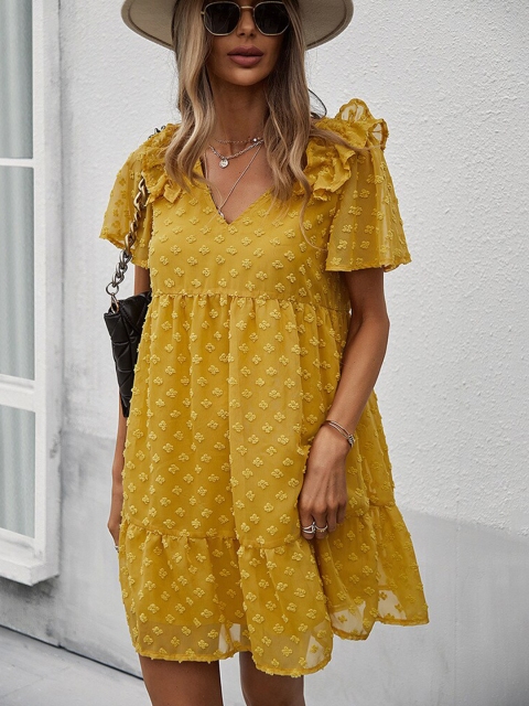 

La Aimee Yellow Dress