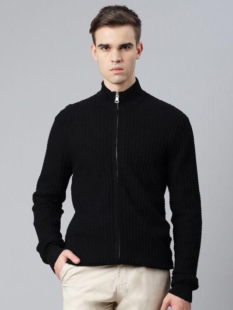 

Matinique Men Black Pure Cotton Cardigan