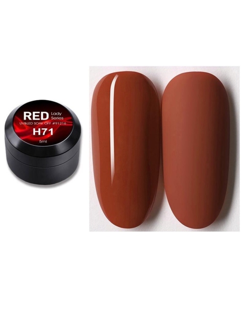 

CANNI Red Lady Series UV&LED Gel Nail Polish 5ml - H62, Maroon