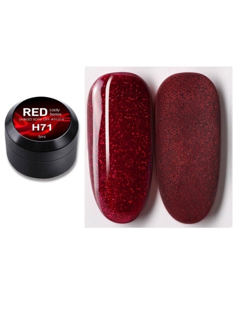 

CANNI Red Lady Series UV&LED Gel Nail Polish 5ml - H85, Burgundy