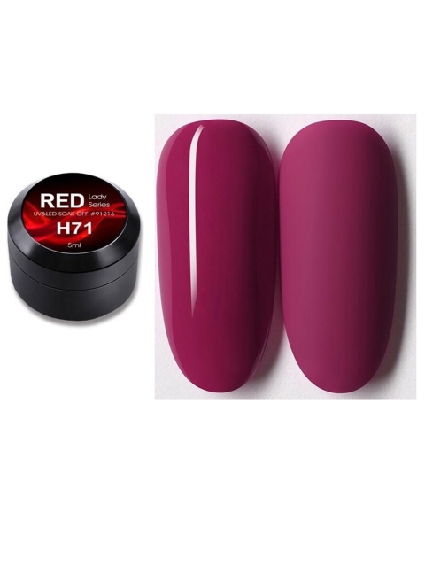 

CANNI Red Lady Series UV&LED Nail Gel Polish - Red H61 5 ml