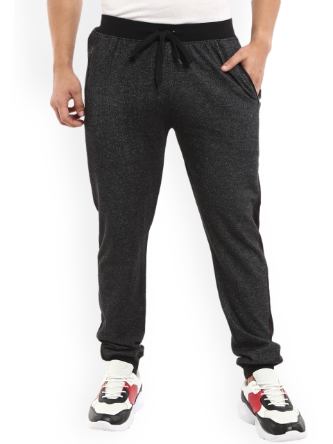 

V-Mart Men Black Solid Cotton Track Pants
