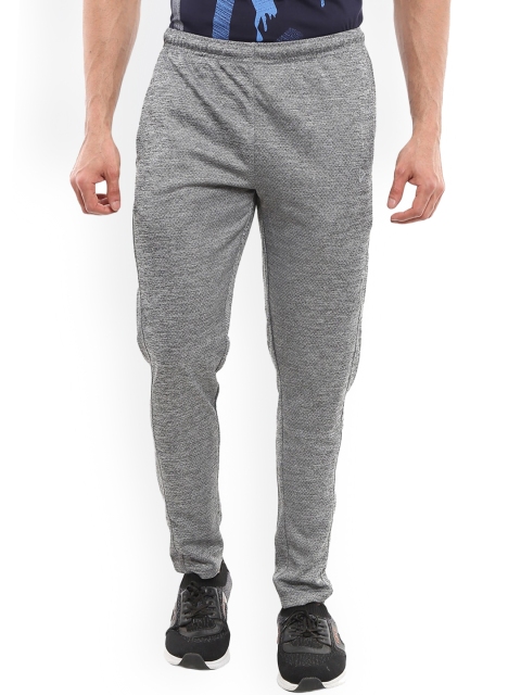 

V-Mart Men Grey Melange Solid Track Pants