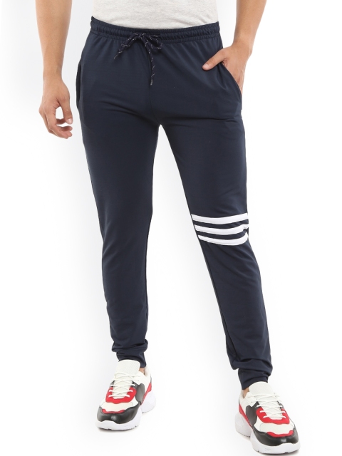 

V-Mart Men Navy Blue Solid Track Pants