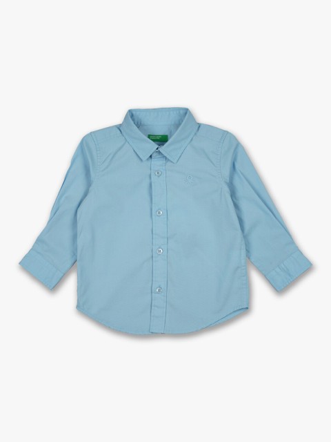

United Colors of Benetton Boys Blue Casual Shirt