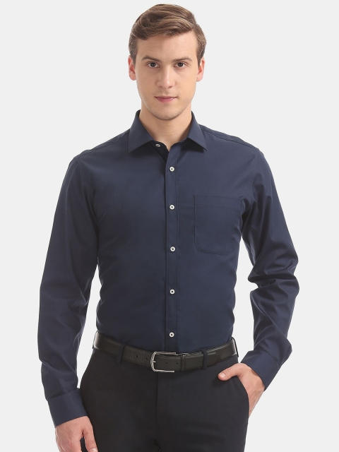 

AD By Arvind Men Blue Formal Shirt