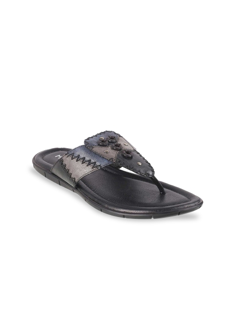 

Metro Men Black Comfort Sandals