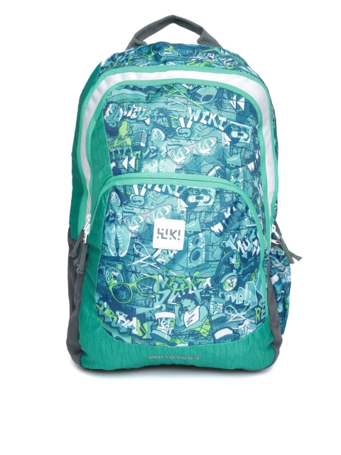 

Wildcraft Unisex Blue & Green Wiki 3 Punk 1 Printed Backpack