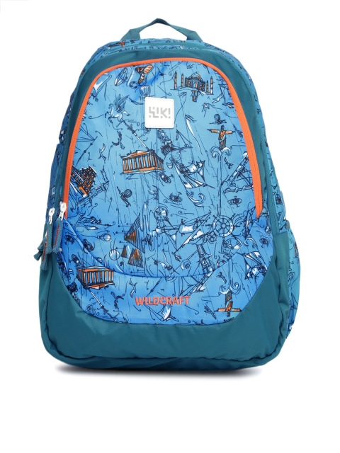 

Wildcraft Unisex Blue Wiki 4 Doodle 2 Printed Backpack