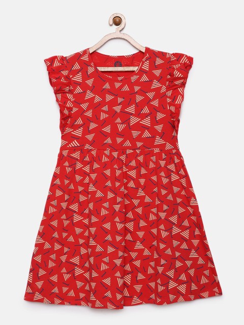

YK Multicoloured Fit & Flare Dress, Multi