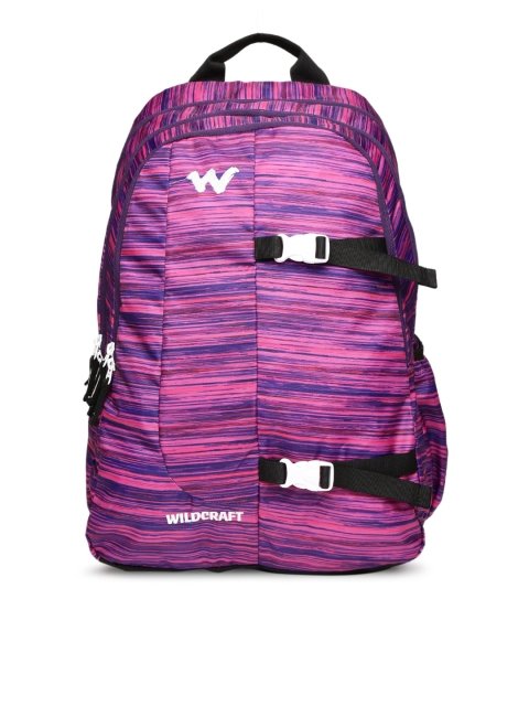 

Wildcraft Unisex Purple & Blue Wiki WC 4 Vistas 3 Printed Backpack