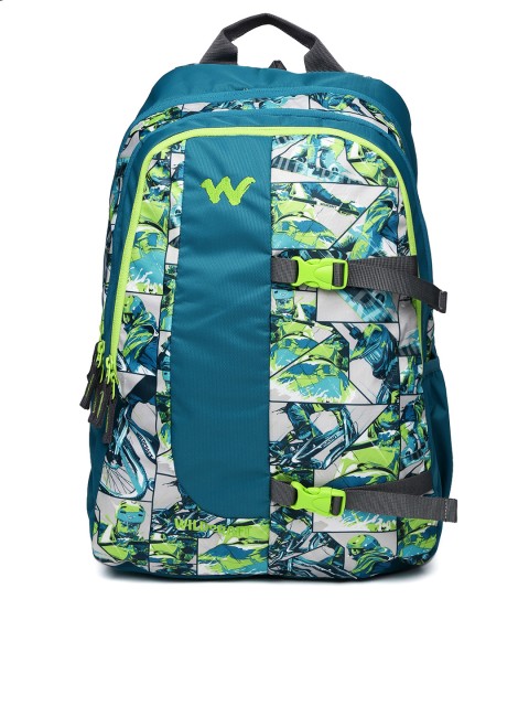 

Wildcraft Unisex Teal Blue Printed WC 4 Jock 2 Backpack