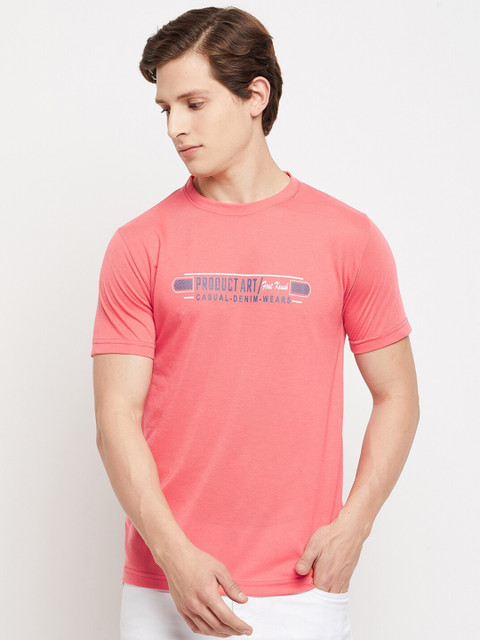 

FirstKrush Men Red Typography T-shirt